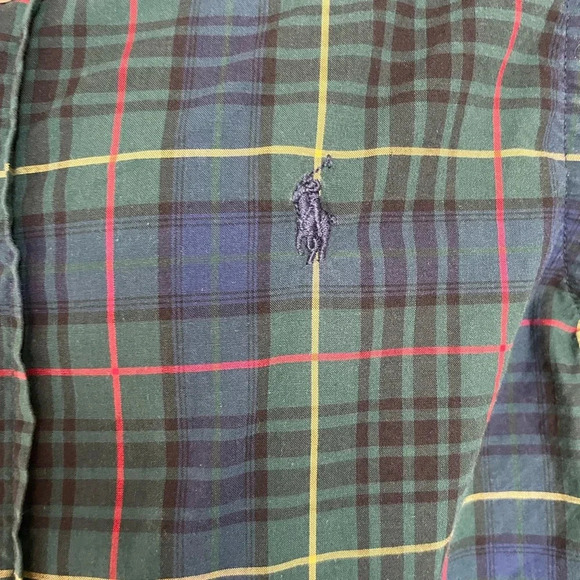 Title:
Ralph Lauren Boys’ Tartan Plaid Button-Down Shirt, Size 5 - Picture 4 of 7
